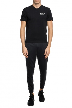 T-shirt with logo, zdjęcie 2 T-shirt with logo od EA7 Emporio Armani